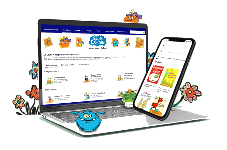 Portal Seuss Corner en dispositivos